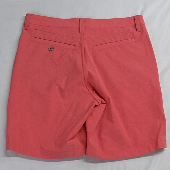 Southern Tide 32 x 9" Pink Wicking Tech Golf Athleisure Shorts - Picture 7 of 7
